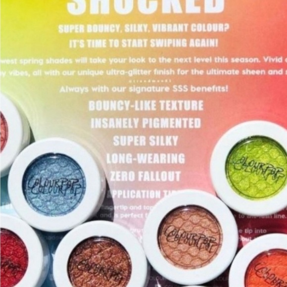 Colourpop Super Shock Metallic Eyeshadow Millionaire Pot NEW - Picture 4 of 4